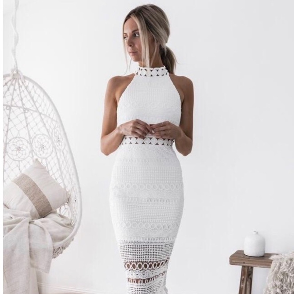JAUS White Rivers MIDI Dress